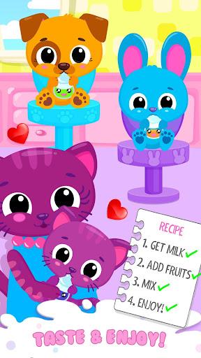 Cute & Tiny Milkshakes - Baby Fruit Smoothies - عکس بازی موبایلی اندروید
