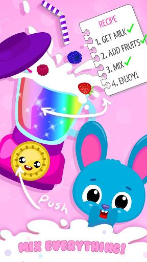 Cute & Tiny Milkshakes - Baby Fruit Smoothies - عکس بازی موبایلی اندروید