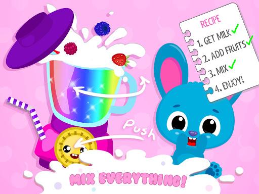 Cute & Tiny Milkshakes - Baby Fruit Smoothies - عکس بازی موبایلی اندروید