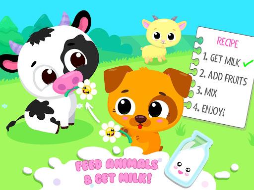 Cute & Tiny Milkshakes - Baby Fruit Smoothies - عکس بازی موبایلی اندروید
