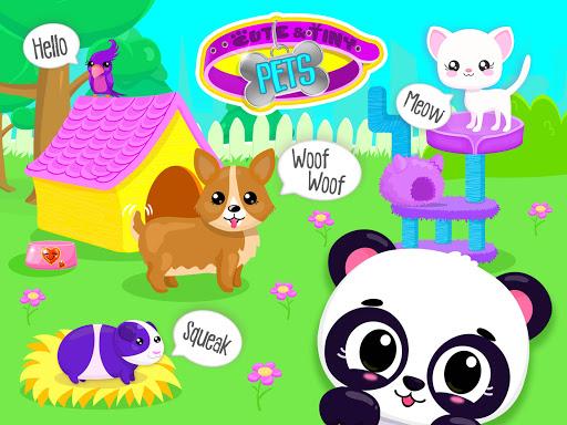 Cute & Tiny Pets - Kids Build Baby Animal Houses - Gameplay image of android game