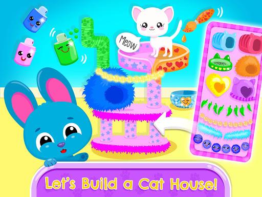 Cute & Tiny Pets - Kids Build Baby Animal Houses - Gameplay image of android game