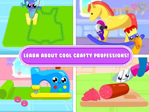 Cute & Tiny Professions - Tailor, Chef & Craftsman - Gameplay image of android game