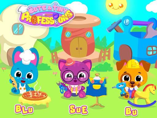 Cute & Tiny Professions - Tailor, Chef & Craftsman - Gameplay image of android game