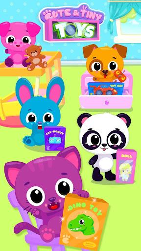 Cute & Tiny Toys - Doll, Dino, Car, Bear & Robot - Gameplay image of android game