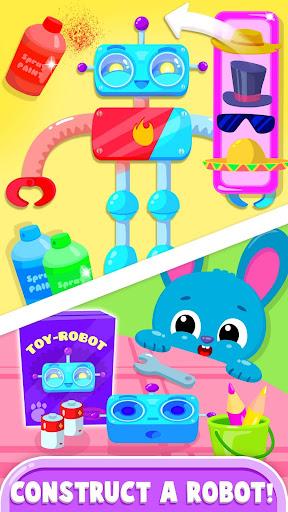 Cute & Tiny Toys - Doll, Dino, Car, Bear & Robot - Gameplay image of android game