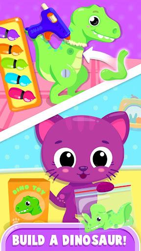 Cute & Tiny Toys - Doll, Dino, Car, Bear & Robot - Gameplay image of android game