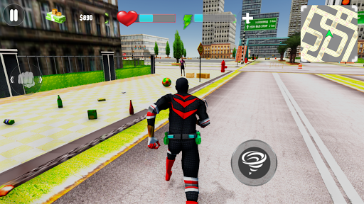 Superhero Tornado - Gameplay image of android game