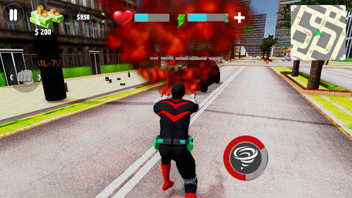 Superhero Tornado - Gameplay image of android game