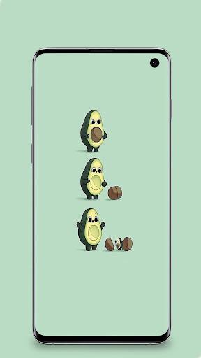 kawaii fruit wallpaper - Image screenshot of android app