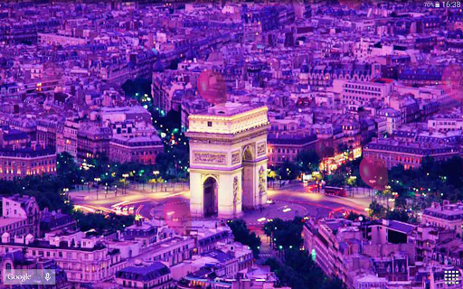 Cute Paris Live Wallpaper - Image screenshot of android app