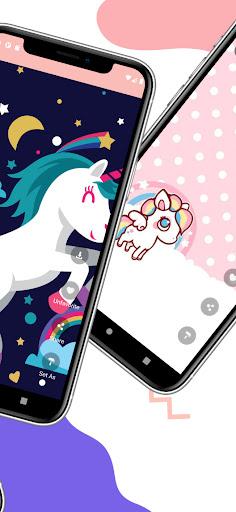 Cute Pony Wallpaper HD 4K - Image screenshot of android app