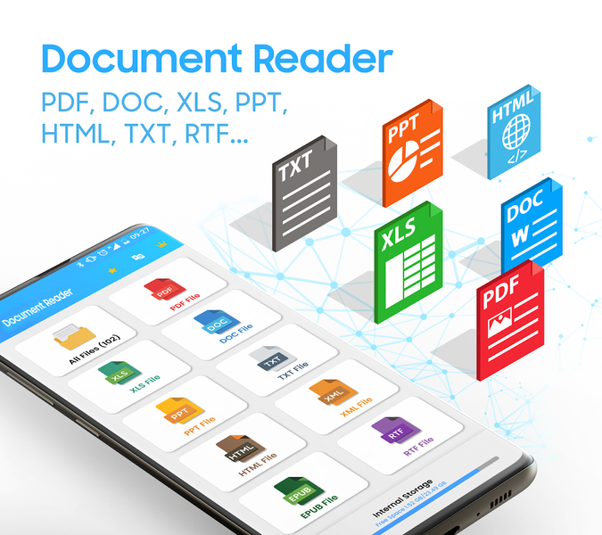 PPTX, Word, PDF - All Office - عکس برنامه موبایلی اندروید