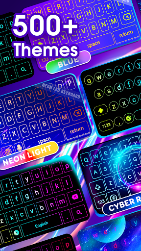 Neon LED Keyboard - کیبورد نئونی - عکس برنامه موبایلی اندروید