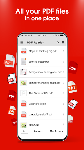 PDF Reader - PDF Viewer - عکس برنامه موبایلی اندروید