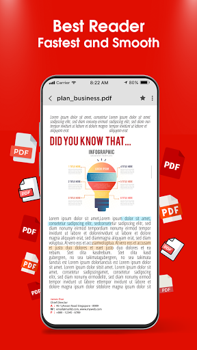 PDF Reader - PDF Viewer - عکس برنامه موبایلی اندروید
