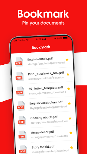 Fast PDF Reader: Read PDF - عکس برنامه موبایلی اندروید