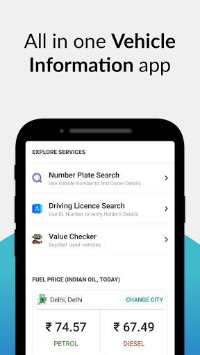 CarInfo - RTO Vehicle Info App - Image screenshot of android app