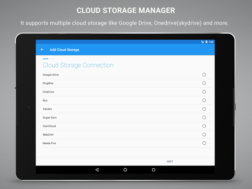 File Manager - عکس برنامه موبایلی اندروید