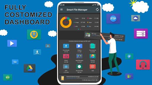 File Manager by Lufick - عکس برنامه موبایلی اندروید