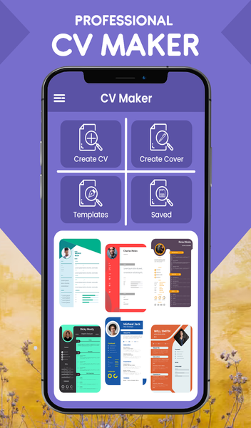 Resume Builder – CV Maker App - عکس برنامه موبایلی اندروید