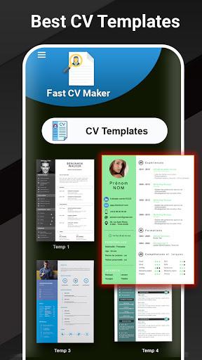 Resume Builder PDF-Cv Maker - Image screenshot of android app