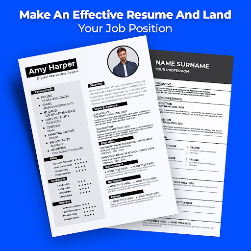CV Maker App : Resume Maker - Image screenshot of android app