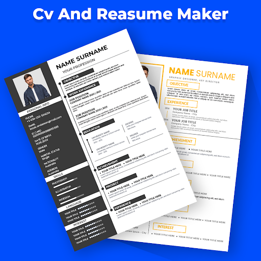 CV Maker App : Resume Maker - عکس برنامه موبایلی اندروید