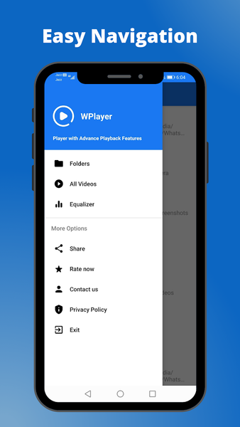 WPlayer - HD Video Player - عکس برنامه موبایلی اندروید