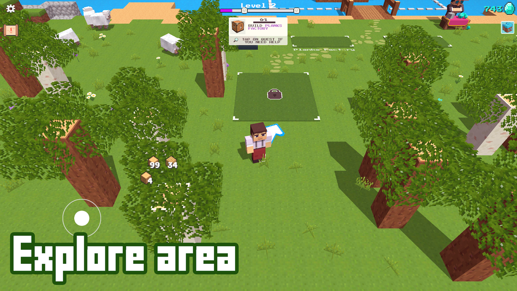 CubeCraft - Gameplay image of android game