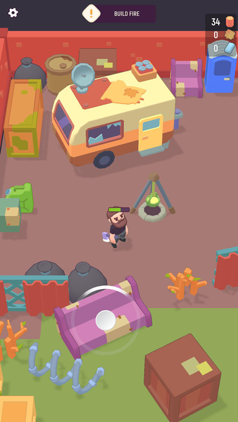 Last Stronghold: Idle Survival - Gameplay image of android game