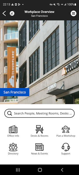 Cloudflare Workplace - Image screenshot of android app