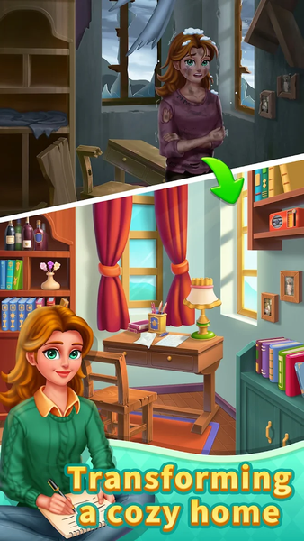 Merge Help-Warm Family - Gameplay image of android game