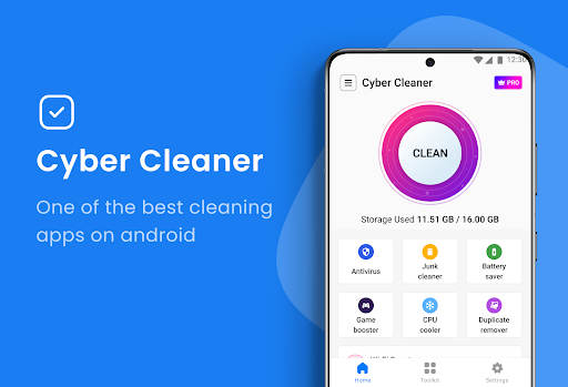 Cyber Cleaner - Image screenshot of android app