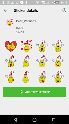 WAStickers for fun - Image screenshot of android app