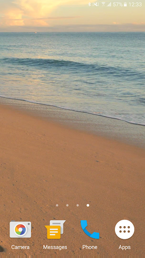 Beach Video Live Wallpaper - Image screenshot of android app