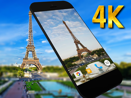 Eiffel Tower in Paris - Image screenshot of android app