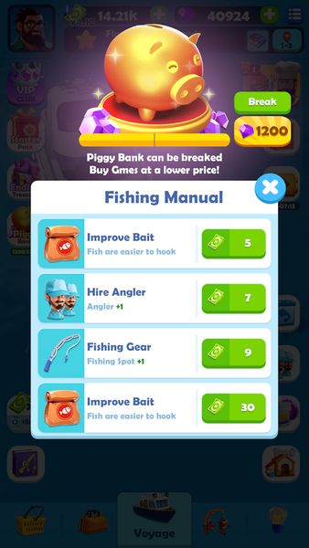 Fishing Frenzy:Idle Hooked Inc - عکس بازی موبایلی اندروید