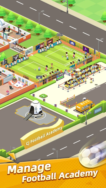 Soccer Empire-The Dream Begins - Gameplay image of android game