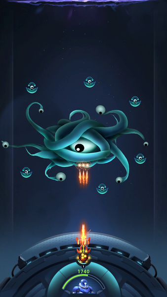 Space Outpost: Drone War - Gameplay image of android game