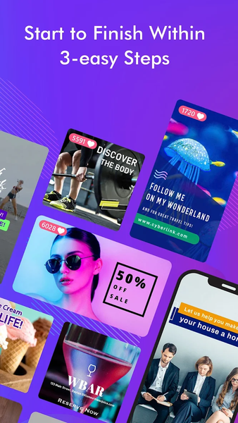 Promeo - Story & Reels Maker - عکس برنامه موبایلی اندروید