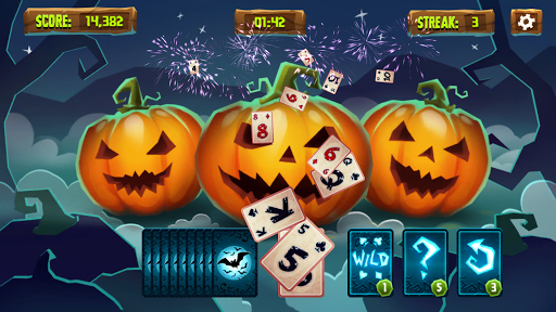 Halloween Solitaire Tripeaks - عکس بازی موبایلی اندروید