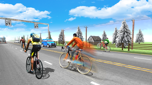 Cycle Racing: Cycle Race Game - عکس بازی موبایلی اندروید