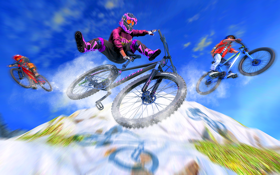 Cycle Stunt - BMX Bicycle Race - عکس بازی موبایلی اندروید