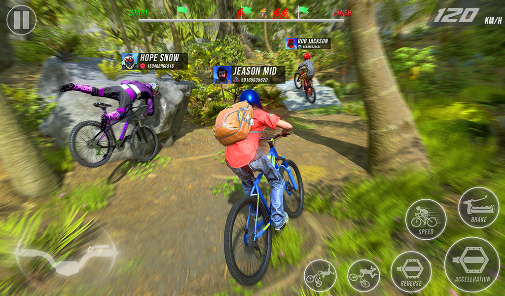 Cycle Stunt - BMX Bicycle Race - عکس بازی موبایلی اندروید