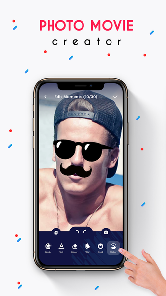 Photo Movie Create - عکس برنامه موبایلی اندروید