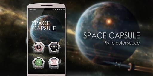 Dark Space Theme HD CLauncher - عکس برنامه موبایلی اندروید