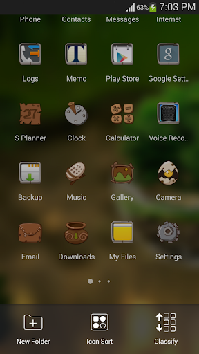 ۲۰۱۸HD Green Nature Cartoon Theme for android free - عکس برنامه موبایلی اندروید