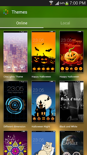 ۲۰۱۸HD Green Nature Cartoon Theme for android free - عکس برنامه موبایلی اندروید