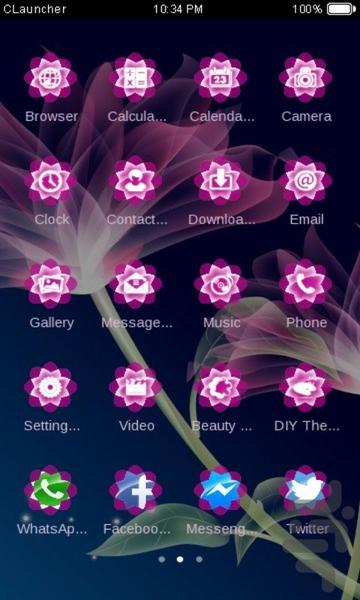 Neon.Flower.byNaz - Image screenshot of android app